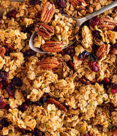 Cranberry Chocolate Granola